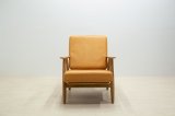 Hans.J.Wegner GE240 Easychiar ,Oak / Camel Leather