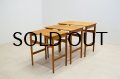Hans.J.Wegner Solid Oak Nest Table / AT40