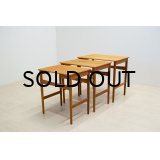 Hans.J.Wegner Solid Oak Nest Table / AT40