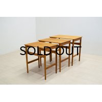 Hans.J.Wegner Solid Oak Nest Table / AT40