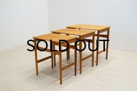 Hans.J.Wegner Solid Oak Nest Table / AT40