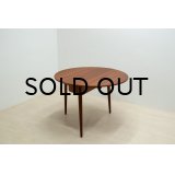 Circular Teak Table with Foldable top（銀座店）