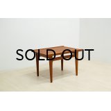 Finn Juhl Model FD535 Solid Teak Side Table