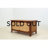 Kai Winding Teak Cane Blancket Chest PH52