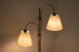 Brass Double Floor Lamp