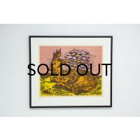 Axel Salto Lithograph / Hvilende Hjort（銀座店）