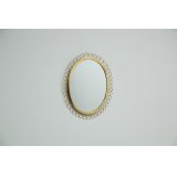 Brass Oval Mirror