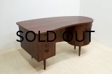 Kai Kristiansen Kidney Desk / Rosewood