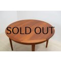 Teak Round Dining Table
