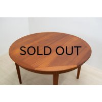Teak Round Dining Table