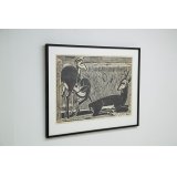 Axel Salto Lithograph / Resting Deer（銀座店）