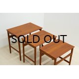 Hans.J.Wegner Solid Teak Nest Table / AT40