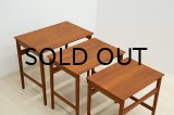 Hans.J.Wegner Solid Teak Nest Table / AT40