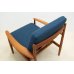 画像1: Grete Jalk Easy Chair Model 118 / Navy-01 (1)