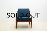 Grete Jalk Easy Chair Model 118 / Navy-02