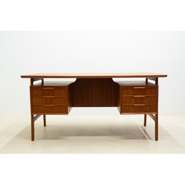 画像2: Omann Jun Teak Desk Model 75