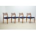 画像6: Niels.O.Moller No.78 Teak Dining Chair（4set）