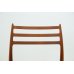 画像9: Niels.O.Moller No.78 Teak Dining Chair（4set）