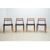 画像1: Niels.O.Moller No.78 Teak Dining Chair（4set） (1)