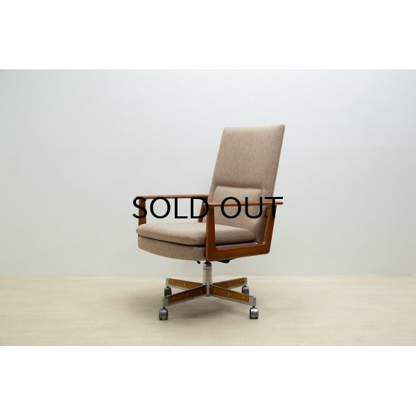 画像2: Arne Vodder Desk Chair Model 419 Mahogany