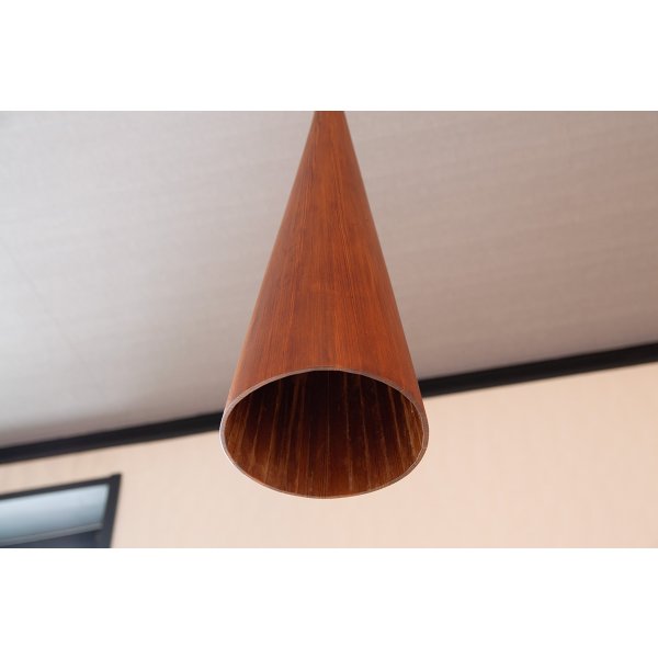 画像6: Jorgen Wolf Oregon Pine Pendant Lamp / Conus 小