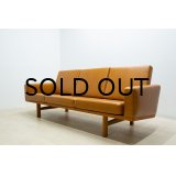 Hans.J.Wegner GE236-3P Sofa ,Leather,Oak（銀座店）