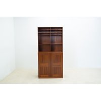 Mogens Koch Mahogany Cabinet & Shelf