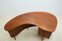 1950's Teak Kidney Desk