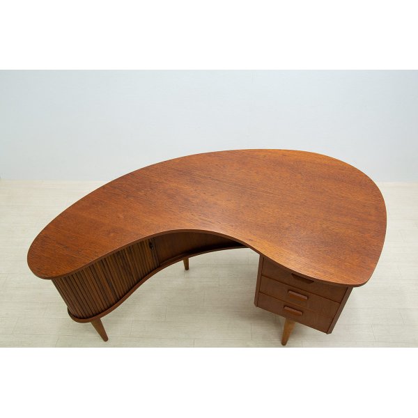 画像1: 1950's Teak Kidney Desk（銀座店）