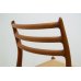 画像19: Niels.O.Moller No.78 Teak Dining Chair