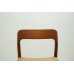 画像9: Niels.O.Moller No.75 Teak Dining Chair（銀座店）