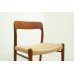 画像17: Niels.O.Moller No.75 Teak Dining Chair（銀座店）