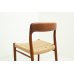 画像13: Niels.O.Moller No.75 Teak Dining Chair（銀座店）