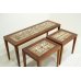 画像1: Haslev & Royal Copenhagen Nest Table / Rosewood (1)