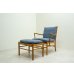 画像1: Ole Wanscher Colonial Chair & Ottoman Oak / PJ149（銀座店） (1)