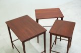 Mahogany Nest Table