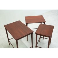 Mahogany Nest Table