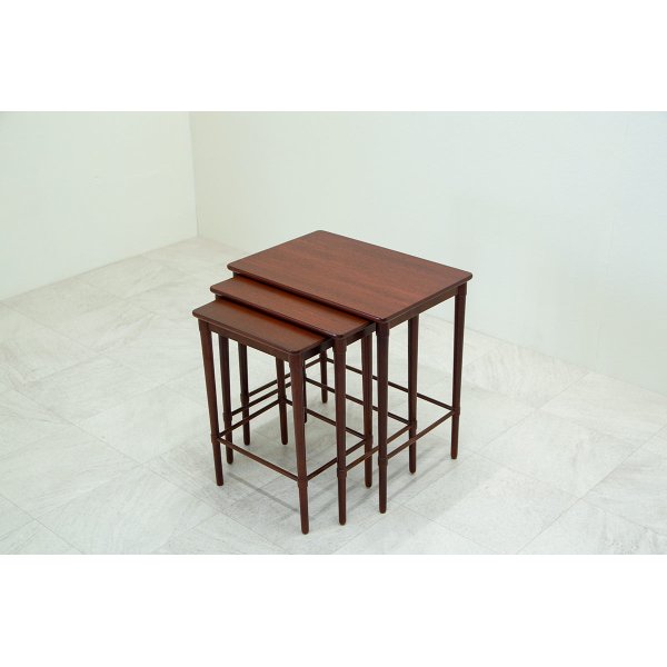 画像2: Mahogany Nest Table