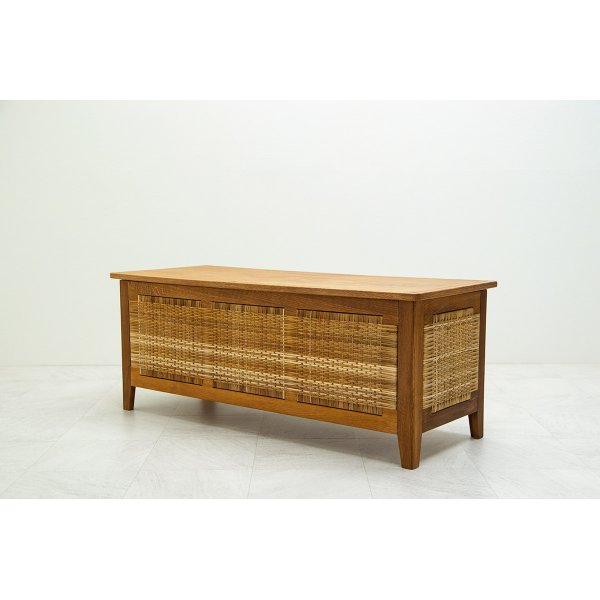 画像2: Kai Winding Oak Cane Blancket Chest PH52 Large