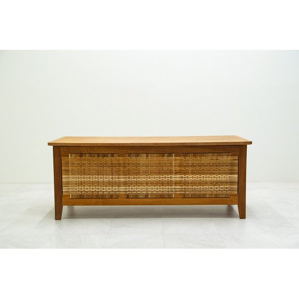 画像1: Kai Winding Oak Cane Blancket Chest PH52 Large