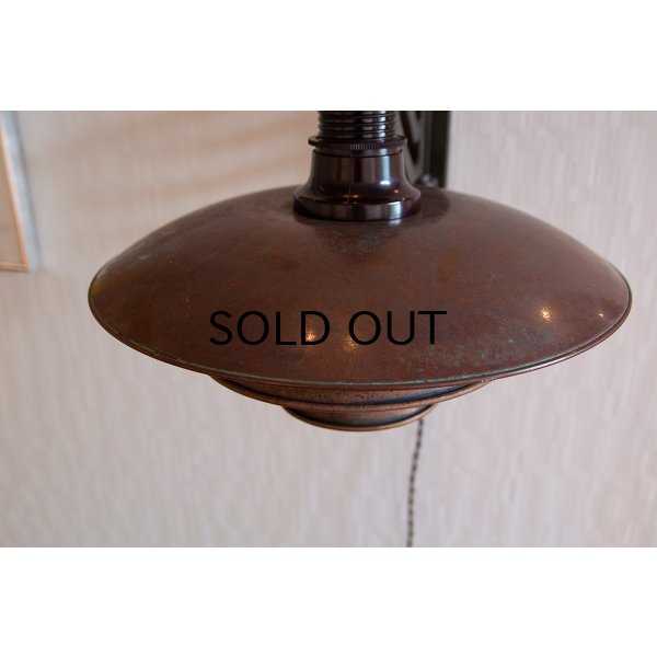 画像13: Poul Henningsen PH3 1/2 - 3 Wall Lamp 1930's Copper Shade