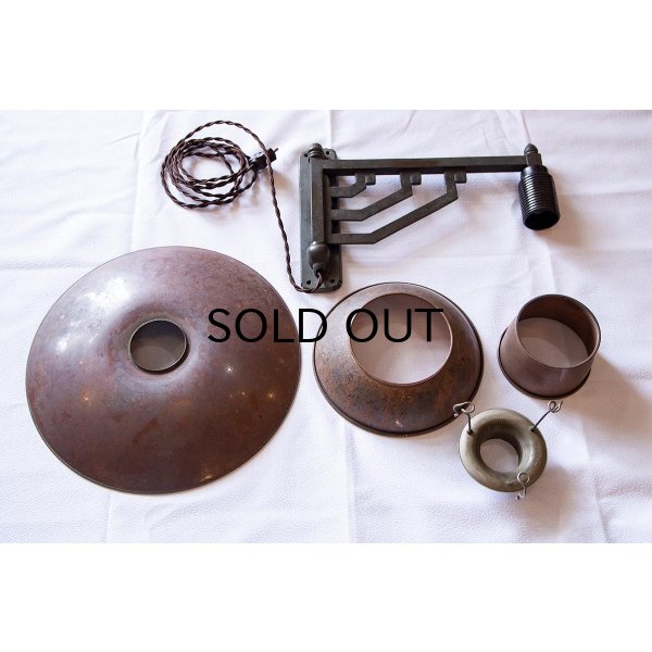 画像28: Poul Henningsen PH3 1/2 - 3 Wall Lamp 1930's Copper Shade