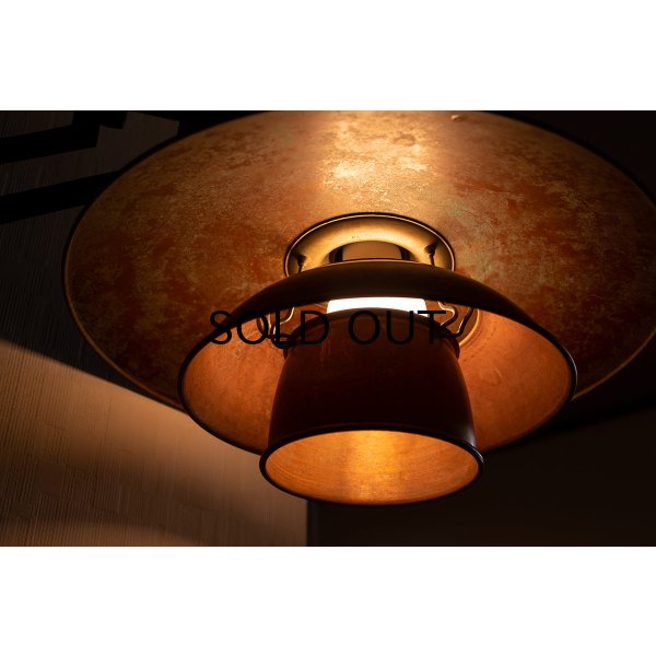 画像12: Poul Henningsen PH3 1/2 - 3 Wall Lamp 1930's Copper Shade