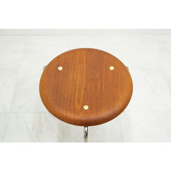画像2: Arne Jacobsen Dot Stool Teak 3legs（銀座店）