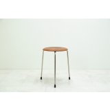 Arne Jacobsen Dot Stool Teak 3legs