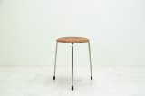 Arne Jacobsen Dot Stool Teak 3legs
