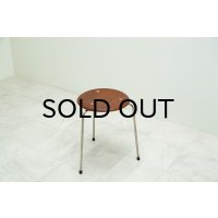 Arne Jacobsen Dot Stool Teak 3legs（銀座店）