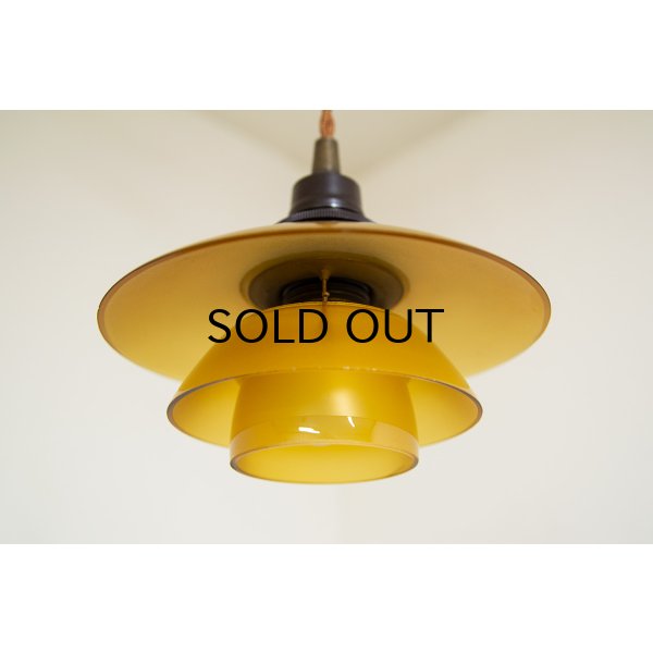 画像2: Poul Henningsen PH1-1 Pendant Lamp 1930's Amber Shade