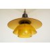 画像2: Poul Henningsen PH1-1 Pendant Lamp 1930's Amber Shade (2)