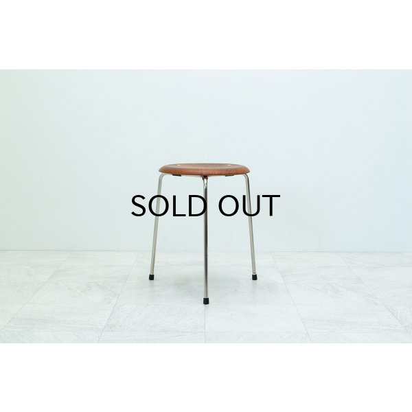 画像2: Arne Jacobsen Dot Stool Teak 3legs（銀座店）